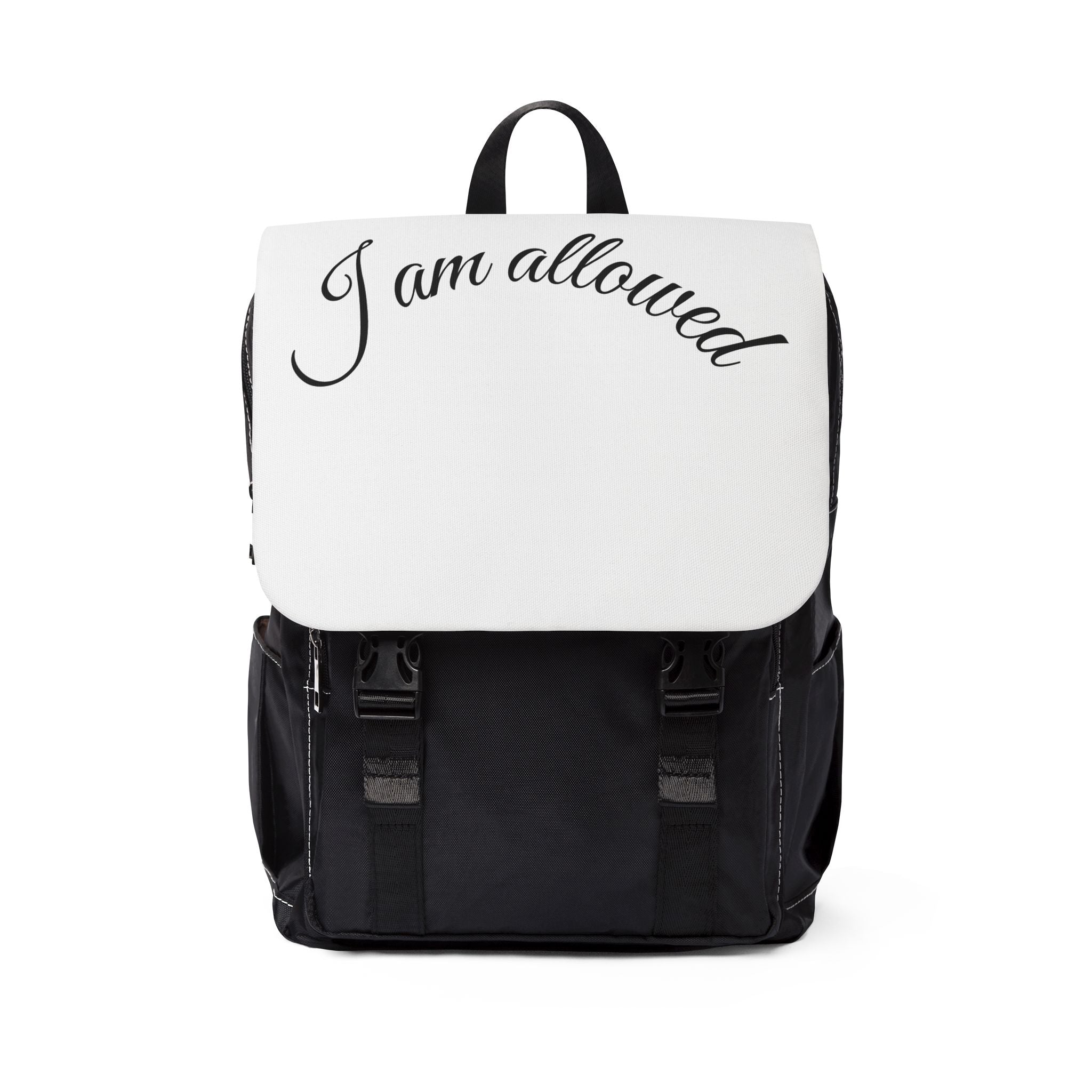 'I Am Allowed' Casual Backpack — Inspirational Shoulder Bag