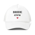 Trucker Cap — BRIDE crew Hat with Heart | Bachelorette Party Accessory