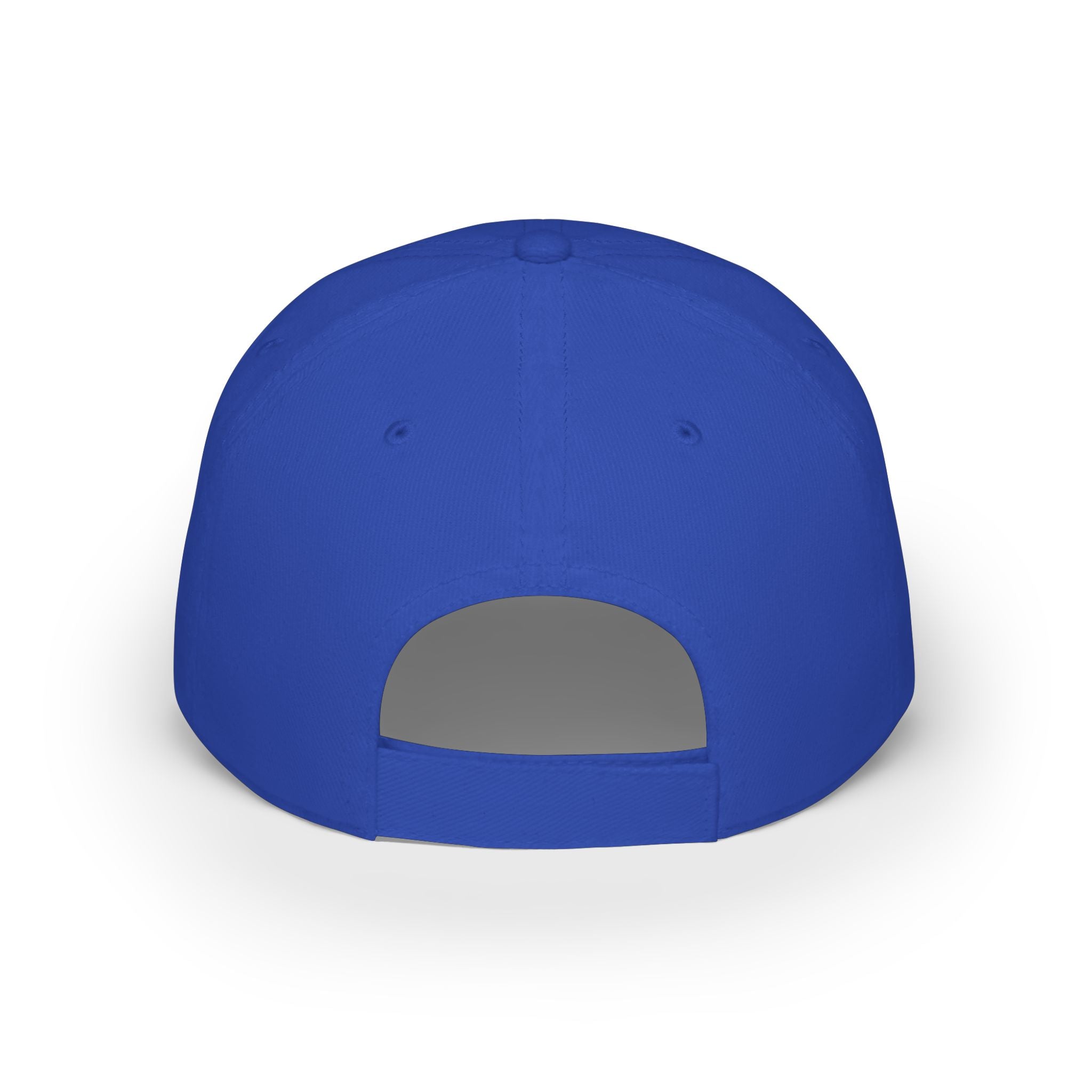 Peace Embroidered Baseball Cap — Low Profile White Hat